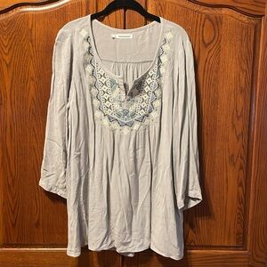 Maurice Beaded & Embroidered Top